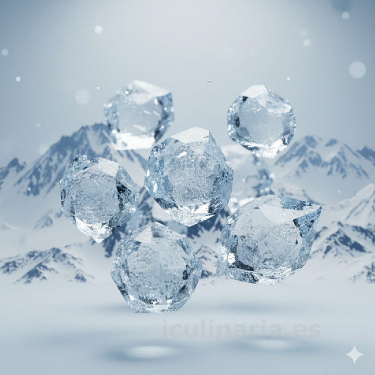 Invierno - Hielo azul | Innova Culinaria